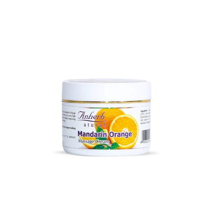 Anherb Natural Mandarin Orange Massage Cream - 45g