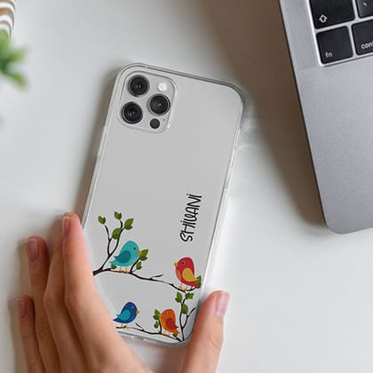 Birds Custom Transparent Slim Soft Cases