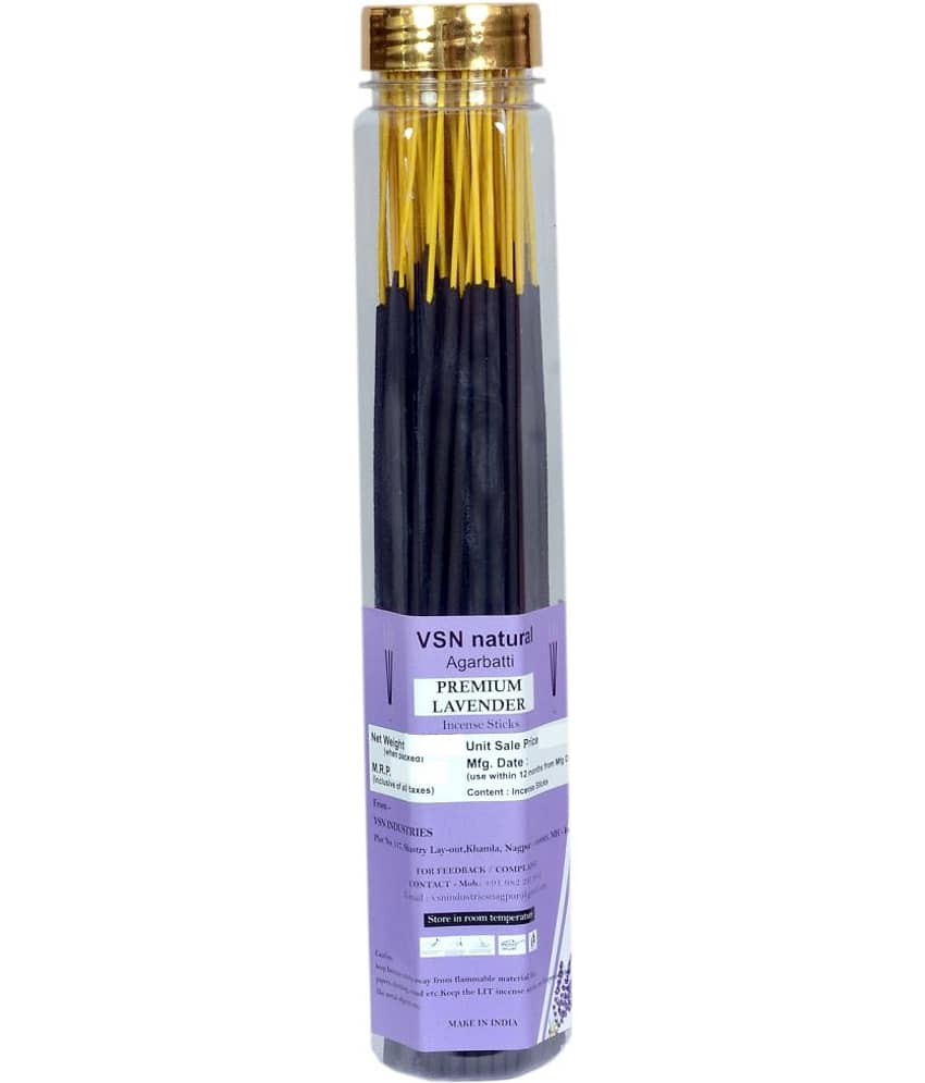 VSN natural Incense Stick Lavender 1 gm ( Pack of 1 )