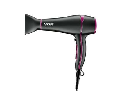 VGR V-402 Professional Hair Dryer (2200 W, Grey, Pink)