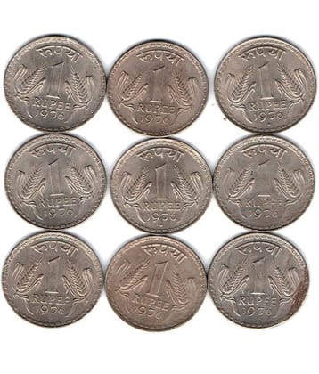 9 Coins of 1976 Good for Collection-Old Coin