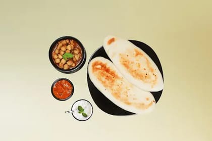 Chole Kulcha & Sweet Lassi