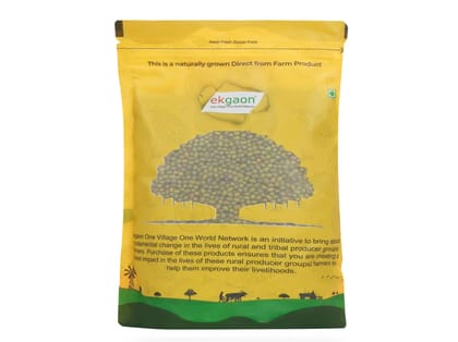 Ekgaon Unpolished Desi Moong Dal - Sabut (Whole grain with skin Green Gram) (500g)