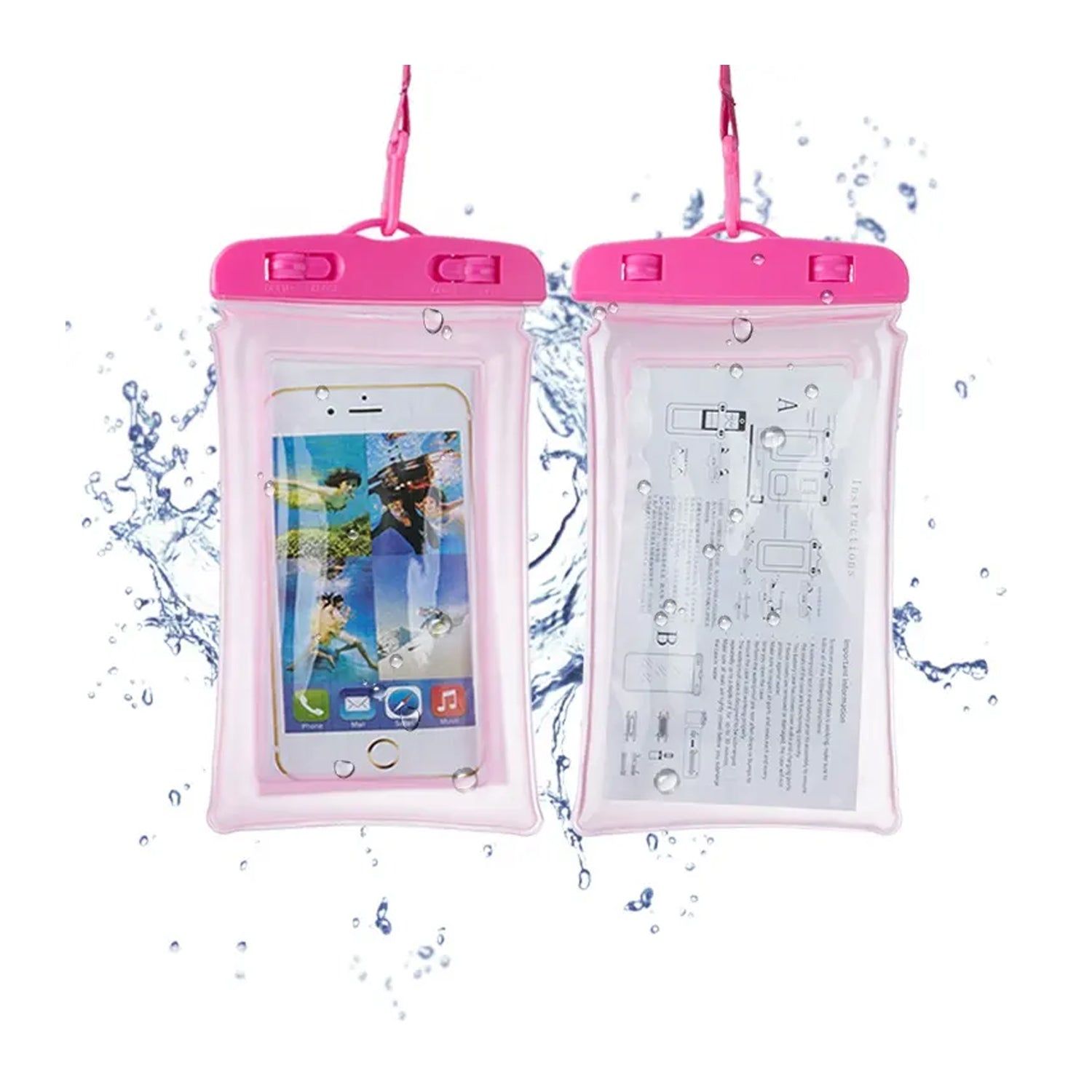 Universal Waterproof Mobile Pouch with Zip Lock