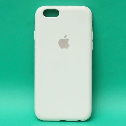 White Original Silicone Case For Apple Iphone 6/6S