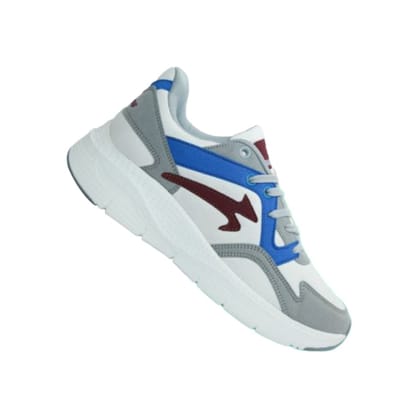 Daikros Galaxy 1 Running Shoes For Ladies (White/Blue)-3