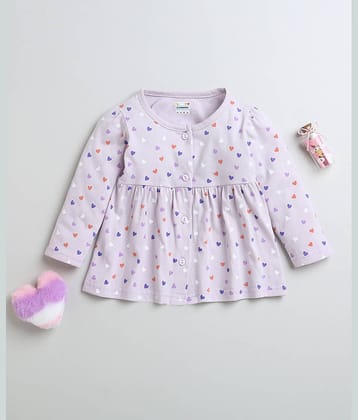 BUMZEE Pack of 1 Baby Girls Cotton Frock ( Blue )