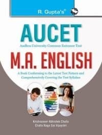 AUCET (Andhra University Common Entrance Test): M.A. English [Paperback] [Jan 01, 2018] Krishnaveer Abhishek Challa and Challa Naga Sai Vijayshri