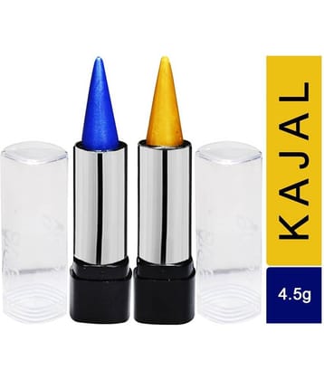 Color Diva Kajal Stick Blue & Gold Pack of 2 4 g