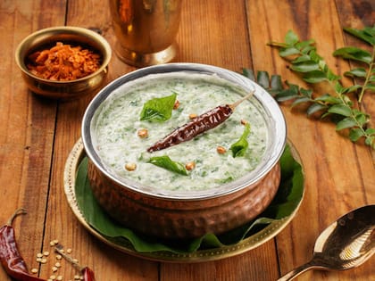Palak Curd Rice