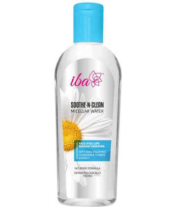 Iba Soothe-N-Clean Micellar Water With Soothing Chamomile Extract, 120ml, (Pack of 1)