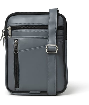 MATRICE - Grey Solid Messenger Bag