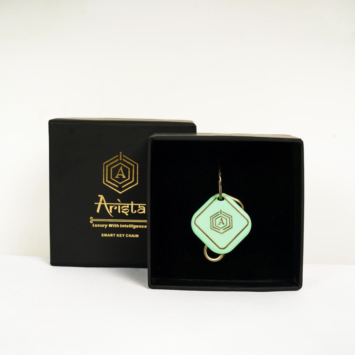 Arista Vault Mint Green Smart Keychain