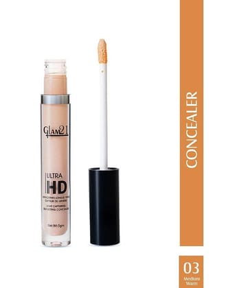 Glam21 Ultra HD Liquid Concealer for HD Finish Non-sticky Longlasting Matte Look 5gm Shade-05