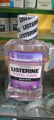 Listerine total care mild taste mouthwash