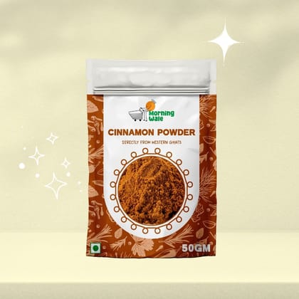 Morning Wale Cinnamon Powder (45g) | Authentic Western Ghats Origin | Aromatic Baking & Curry Spice