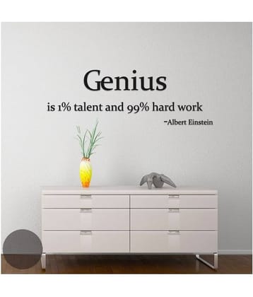 Asmi Collection Albert Einstein Motivational Quotes Wall Sticker ( 30 x 90 cms )