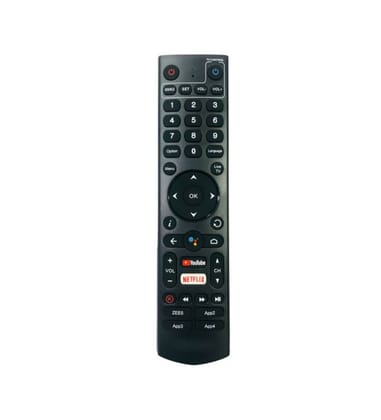 Smart TV Remote No.1194 with Voice Hathway Smart TV LCD LED Remote Control (Black)