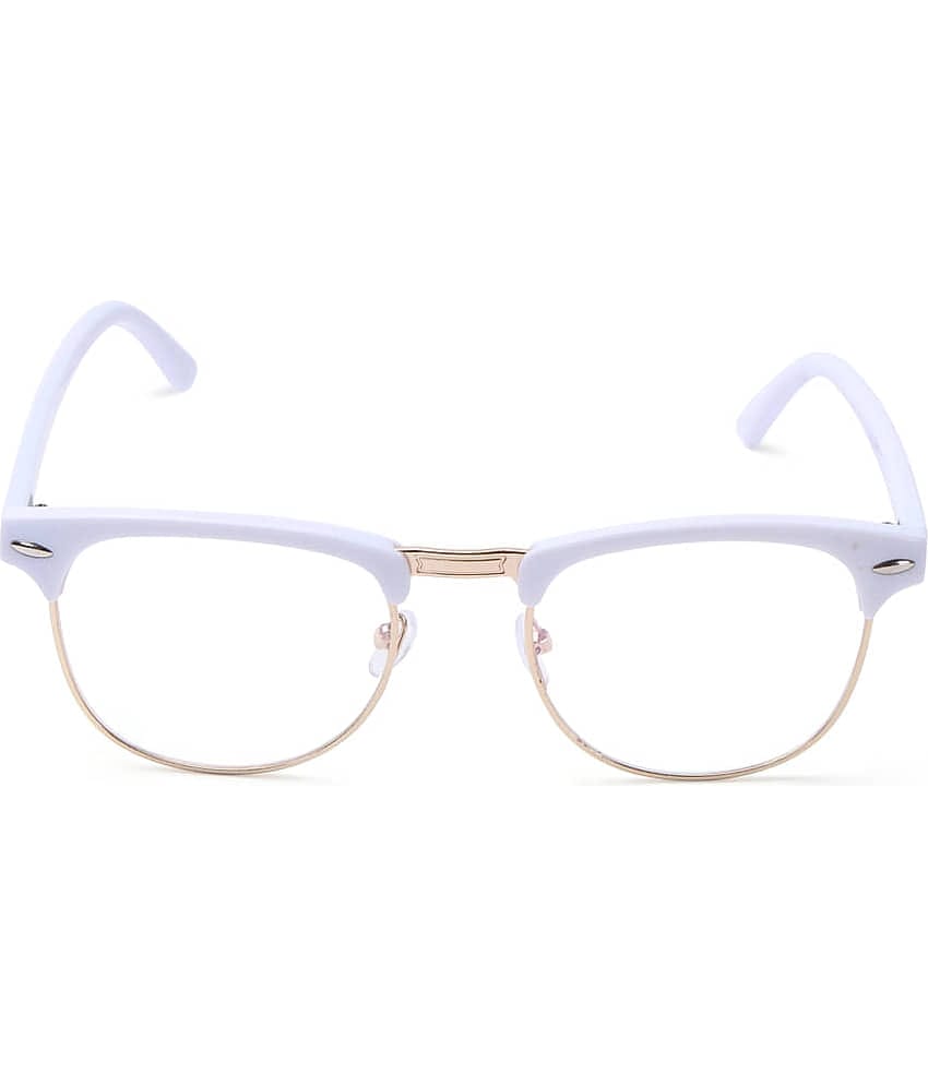 Bayberry White Square Sunglasses ( Pack of 1 )