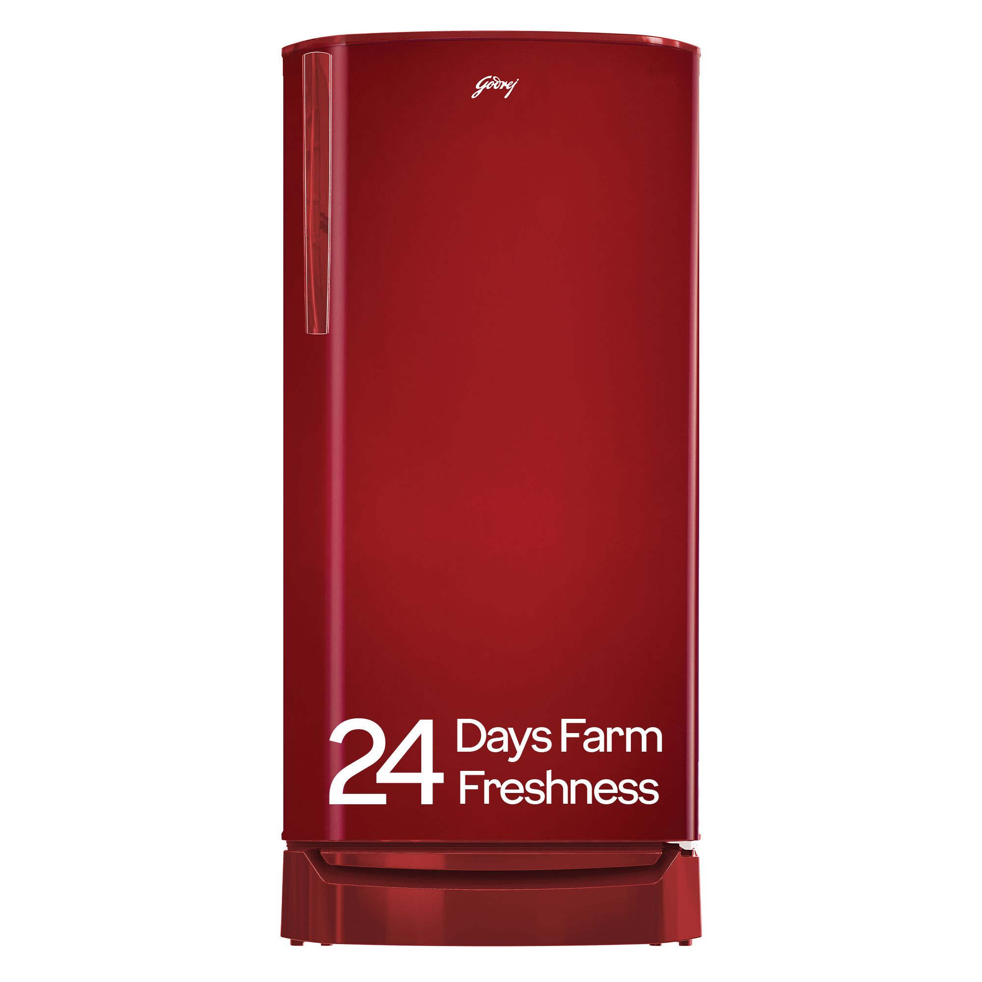 Godrej 183 L 2 Star Farm Fresh Crisper Technology With Jumbo Vegetable Tray Direct Cool Single Door Refrigerator Appliance(RD R190B WRF WN RD, Wine Red)