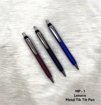 Personalised Metal Tik Tik Pen-Blue
