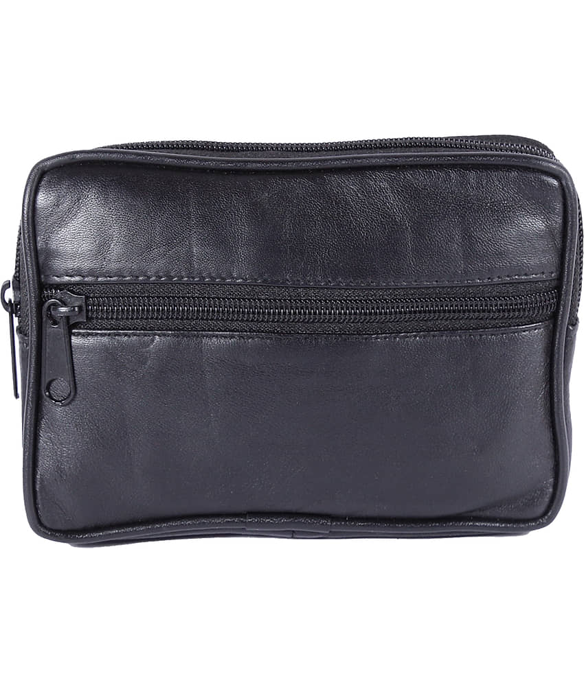 Style 98 Genuine Leather Brown Waist Pouch