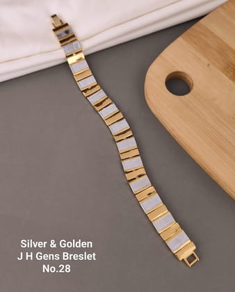 Winter Dimond Gold Plated Unisex Loose Bracelet