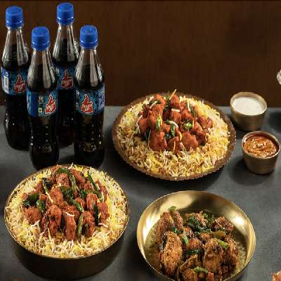 Chicken 65 Biryani Family Combo (Serves 4)