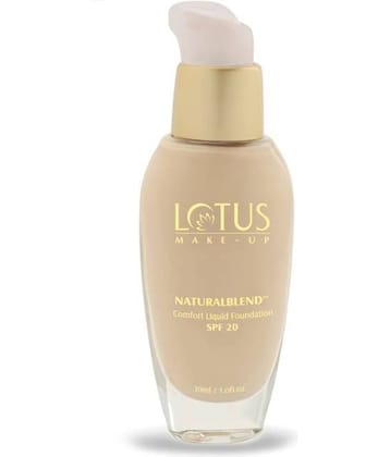 Lotus Make,Up Naturalblend Comfort Liquid Foundation Spf,20 310 Sand(Oily\Dry )30ml