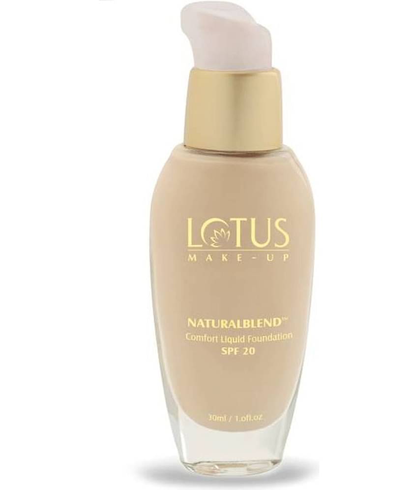 Lotus Make,Up Naturalblend Comfort Liquid Foundation Spf,20 310 Sand(Oily\Dry )30ml