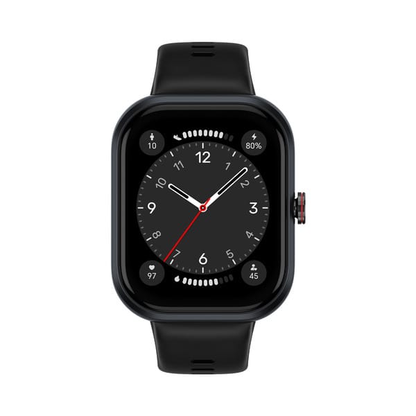 HONOR CHOICE Watch (Black) 1.95' AMOLED Display, Bluetooth Calling, 120 Workout Modes