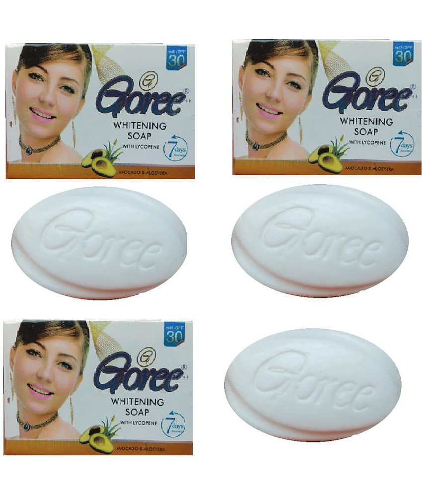 Click Maet Goree Whitening Soap Soap 100 gm Each ( Pack of 3)