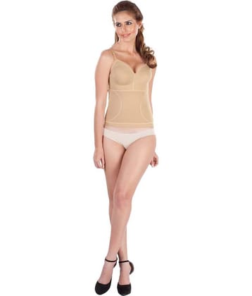 Dermawear Cotton Lycra Women's Tummy Tucker ( Beige )