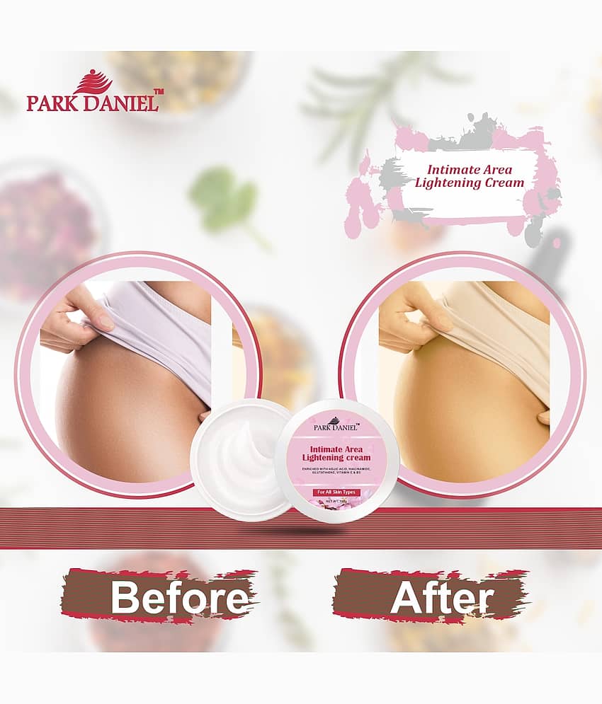 Park Daniel Intimate Area Lightening Cream For All Skin Types Pack of 1 of 100 Grams