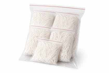 Diya Wick Long (4 Inch) – 500 Pieces | Pure Cotton Puja Wicks