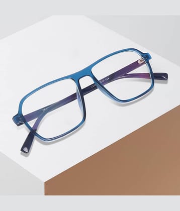 Peter Jones Blue Full Rim Square Computer Glasses ( Pack of 1 )