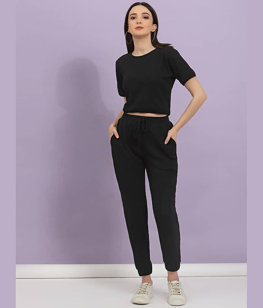 Rigo Women Self Design Top With Trousers Co-Ord Set ( Mauve )