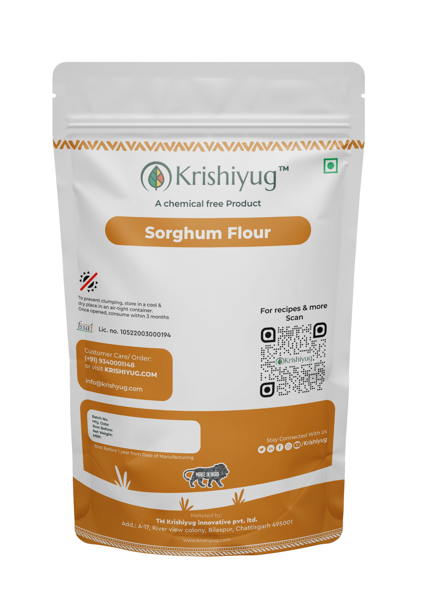 Sorghum Millet Flour - 1 kg
