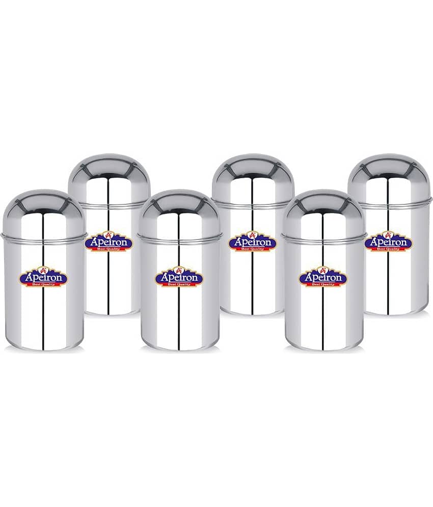 APEIRON Steel Food Container Set of 6 750 mL