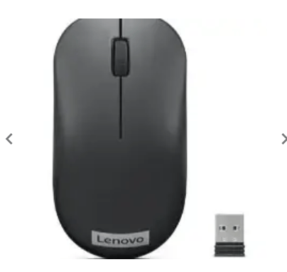 Lenovo 130 Wireless Compact Mouse 1K DPI Optical sensor 2.4GHz Wireless Nano USB 10m range