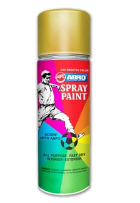 ADISON Spray Paint, Gold Colour, 400 ml, Pack of 2, All Shades Available, Fast Dry, Interior and Exterior, Gold Colour Multi Purpose Paint Spray (Golden, 2)