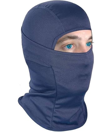 Bentag Blue Cotton Anti Pollution Mask ( Pack of 1 )