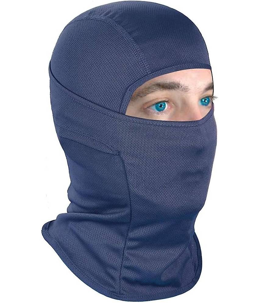 Bentag Blue Cotton Anti Pollution Mask ( Pack of 1 )
