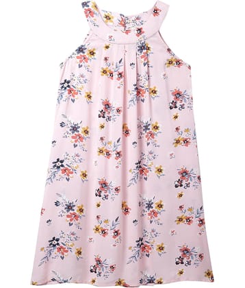 Cub Mcpaws Rayon A-line For Girls ( Pack of 1 , Pink )