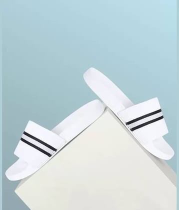 PERY PAO White Men's Slide Flip Flop