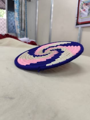 Handwoven Coaster - Spiral Design (Pack of 4)