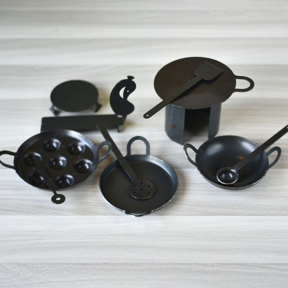 Iron Kitchen Miniature/ Choppu Saaman Set-Small