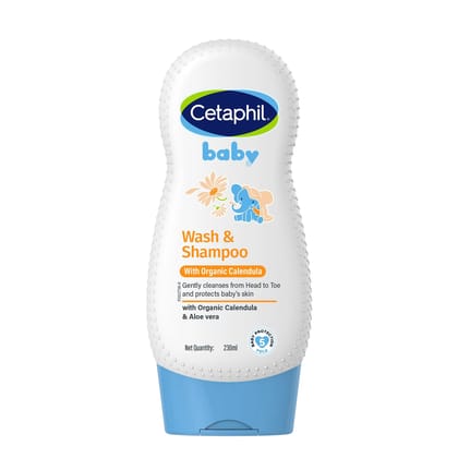 Cetaphil Baby Wash & Shampoo with Organic Calendula..