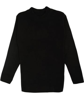 NEUVIN Single Girls Wollen Pullover ( Black )