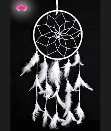 Vcc Steel White Dream Catcher - Pack of 1 ( X cms )